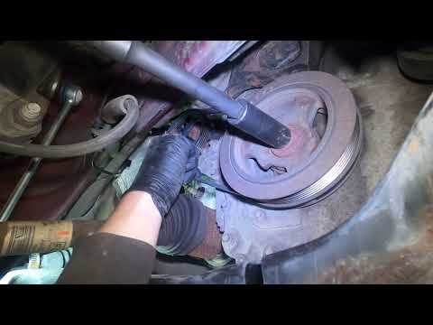 2011 Lincoln MKS Power Steering Stretch Belt Replacement