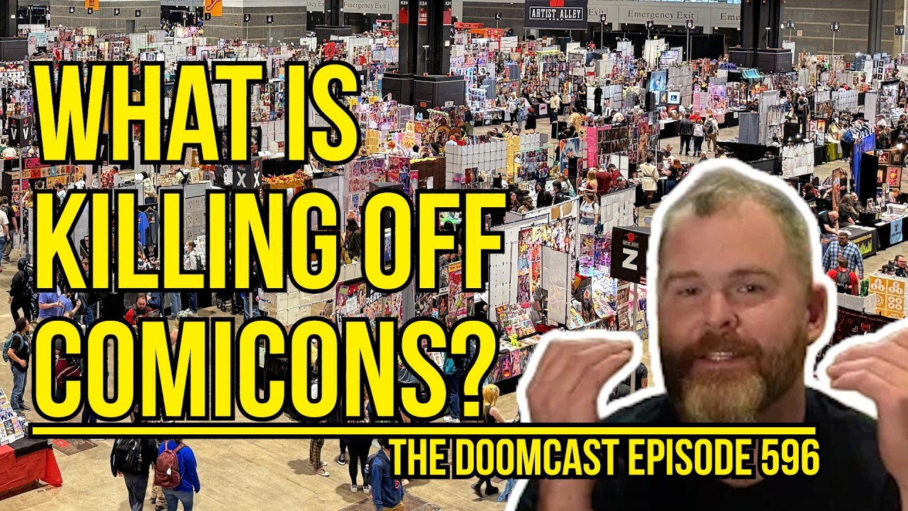 Why are comicons dying? Comic Books conventions are being killed by greed.