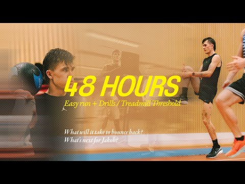 48 Hours In The Life | Easy Run + Drills & Treadmill Threshold | Jakob Ingebrigtsen