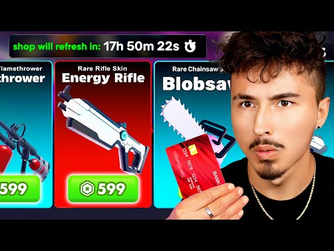 The DAILY SHOP chooses MY LOADOUT in Roblox Rivals...