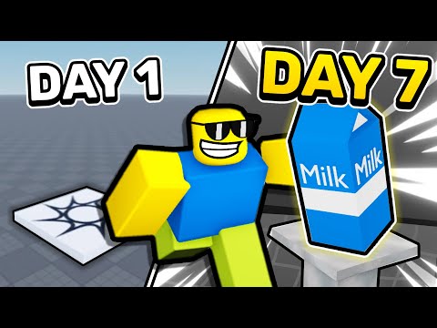 I Made a Roblox Story Game in 1 Week