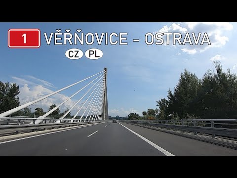 Czechia: D1 Věřňovice (PL/CZ) - Ostrava