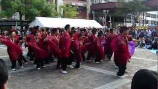 preview picture of video 'Yosakoi Sasebo 2012 Special Needs School 佐世保特別支援学校輝け隊'