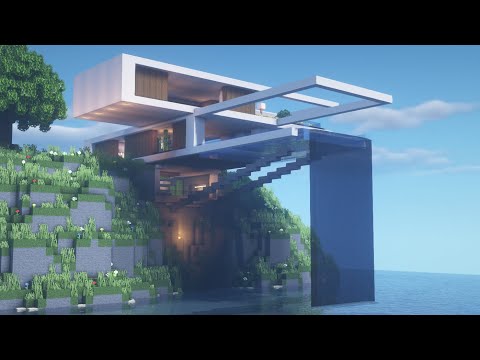 JINTUBE - Minecraft Tutorial | Modern House | Gracium - Modern City #19
