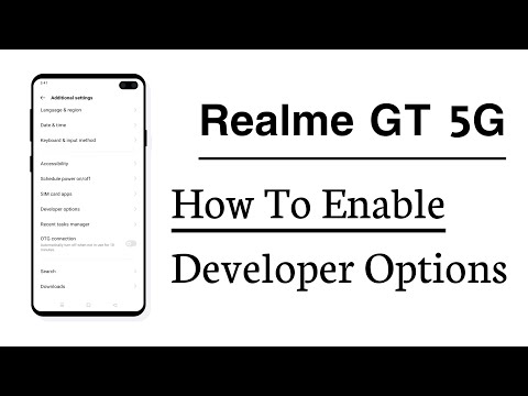 Realme GT 5G How To Enable Developer Options