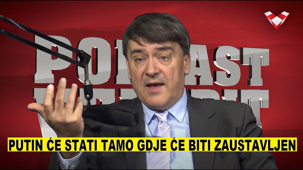 PODCAST VELEBIT – Turk: Vrlo vjerojatno ruska tajna služba stoji iza krize u Srbiji i BiH