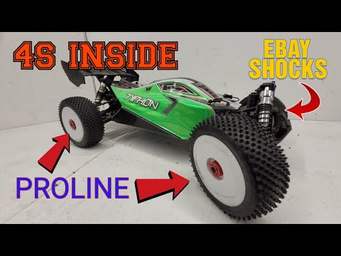 Arrma Typhon Mega Upgraded | 4s | Prolines | Ebay shocks | OH SHE IS A BEAST