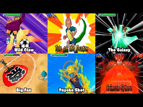 All the techniques that were removed from Inazuma Eleven Victory Road (For now)