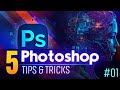 5 Amazing! Photoshop Tips & Tricks Ep-01