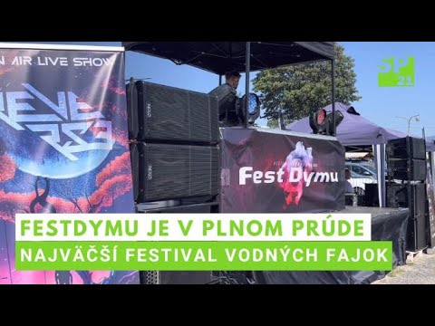 FestDymu je v plnom prúde: Nezmeškajte najväčší festival vodných fajok!