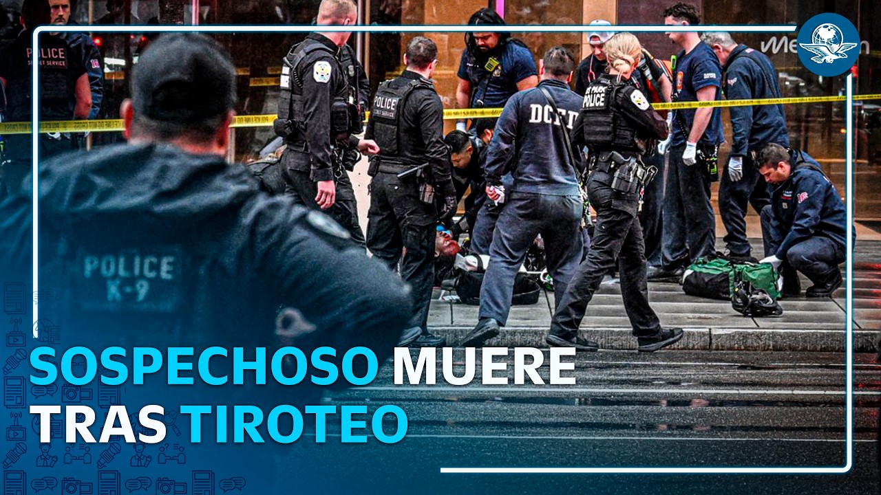 Abaten a hombre armado tras tiroteo cerca de la Casa Blanca