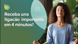 Receba uma ligação importante. em 4 minuto.