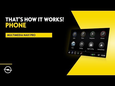 Multimedia Navi Pro - Insignia | Phone | That's How It Works! | Opel Infotainment