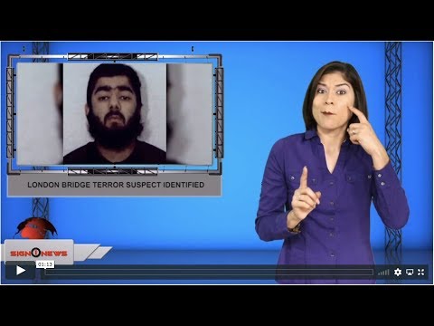 London Bridge terror suspect identified (ASL - 11.30.19)
