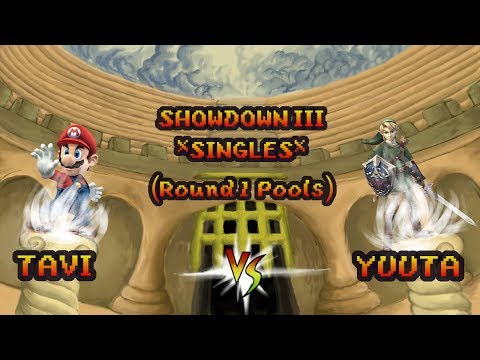 Showdown 3 R1 Pools: Tavi(Lucario) vs Yuuta(Link)