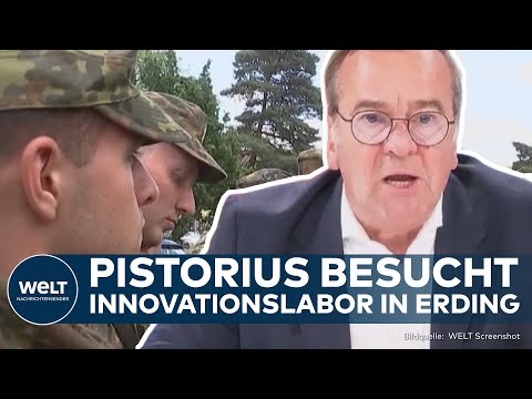 Video Thumbnail: BUNDESWEHR-TECHNIK IN ERDING: Pistorius besucht KI-Standort für unbemannte Waffensysteme!