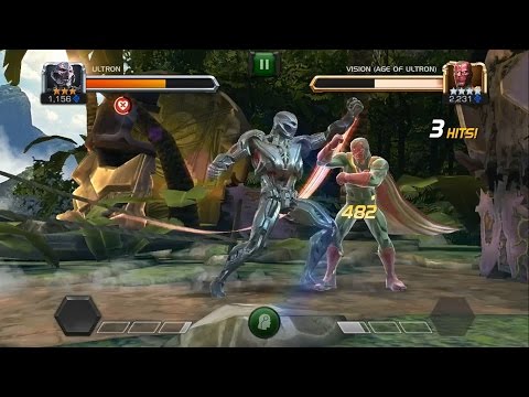 Ultron vs Vision (Age of Ultron) - Marvel Contest of Champions