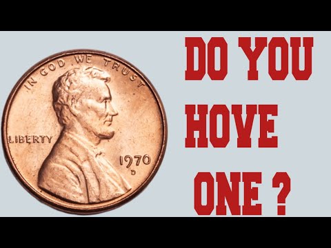TOP TREND 1970 D lincon Penny worth a million dollar could make you MILLIONERS#money #coin #silver