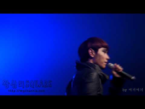 [FANCAM] 101022 Music Bank encore - Chansung focus