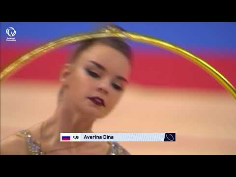 Dina AVERINA (RUS) - 2021 Rhythmic European Champion, hoop