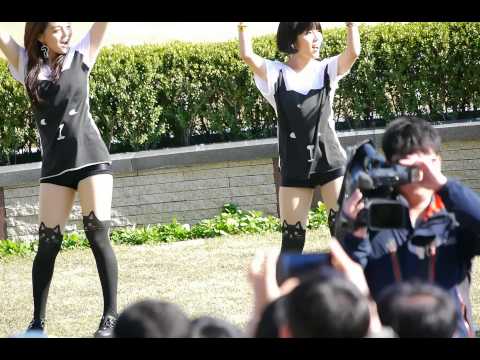 [Fancam/직캠]140406 부산경남경마공원 타이니지(Tiny-G) - 고 레즈 고(GO REDS GO)