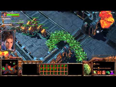 Starcraft 2 HotS Hard Campaign: Mission 6 - Char/Old Soldiers - All Achievements [MixZer0Gaming]