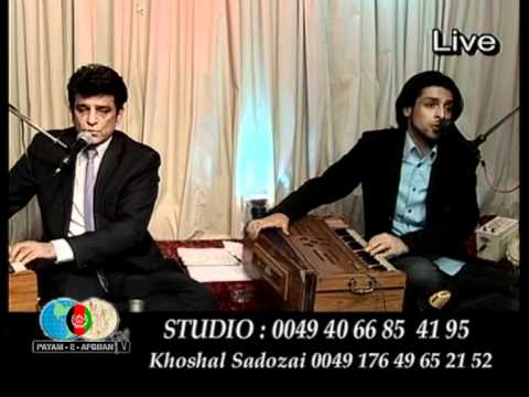 Ali Etemadi and Khoshal Sadozai -- Live Payame afghan TV --