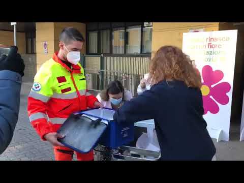 Svs, la consegna del vaccino