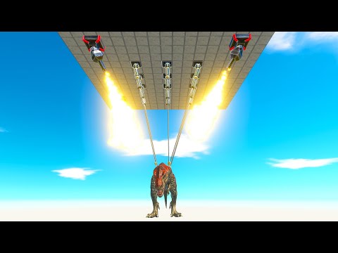 HARPOONS AND FLAMETHROWER VS EVERY FACTION | ANIMAL REVOLT BATTLE SIMULATOR