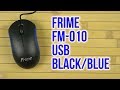 Мышка Frime FM-001 USB черная - видео