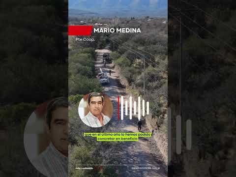 Mario Medina | Presidente de la Cooperativa de SP de Nono, Córdoba