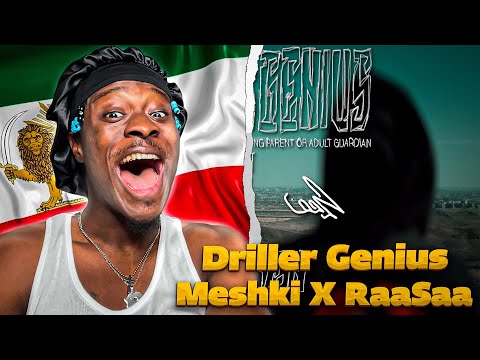 Driller Genius - Meshki X RaaSaa 🇮🇷[Official Video] (Crazy Drill👀🔥) REACTION