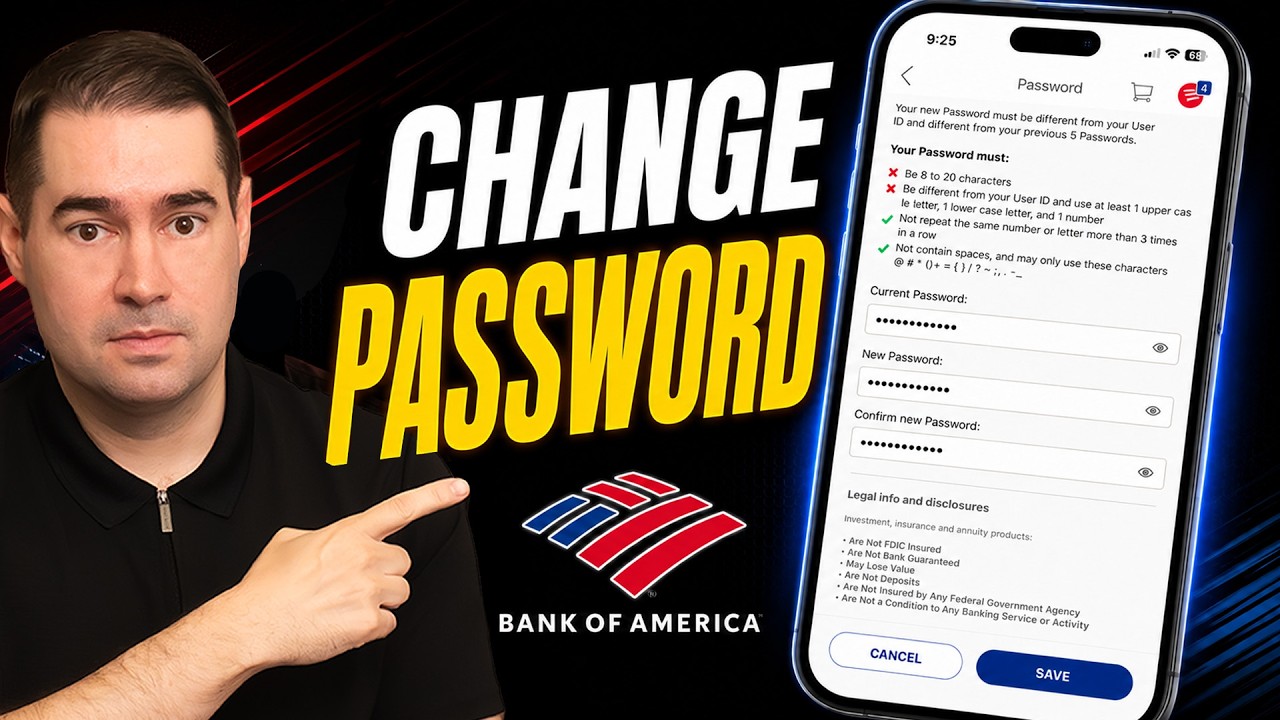 How to Change Your Bank of America Password