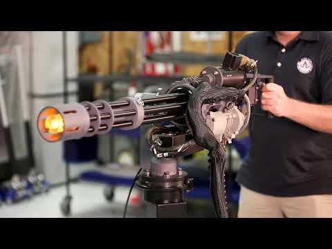 ACME M134 Machine Gun Technical Video