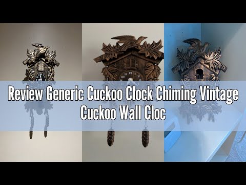 Review Generic Cuckoo Clock Chiming Vintage Cuckoo Wall Clock Singing Bird Clock Home Decor Christma