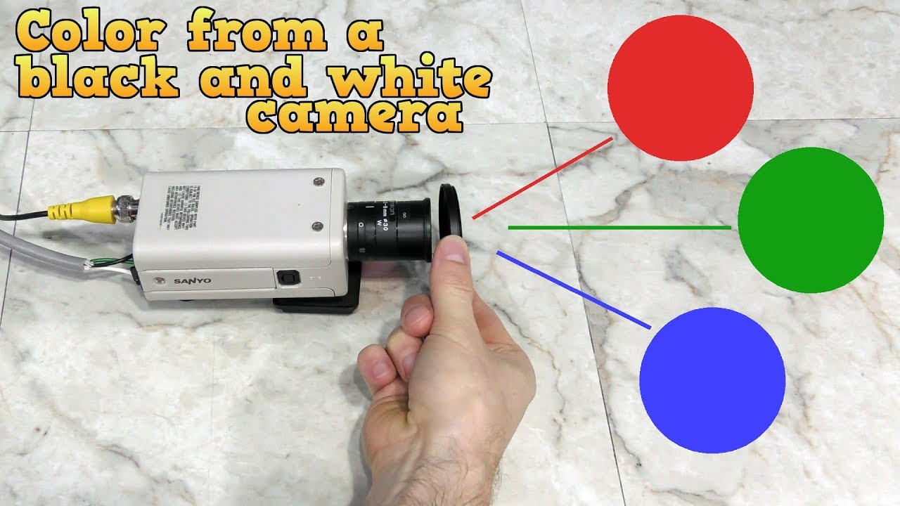 The 8-Bit Guy — Color Photos from a Black and White Camera (eng)