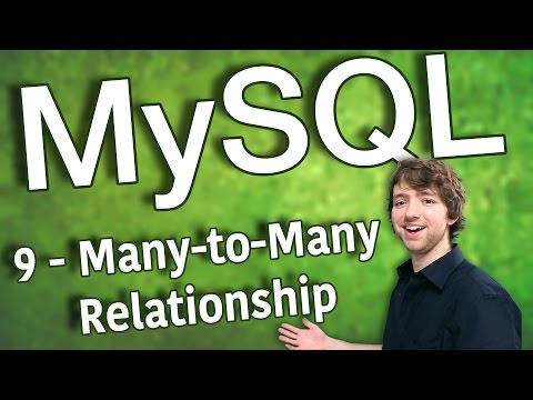 MySQL 9 Many to Many Relationship