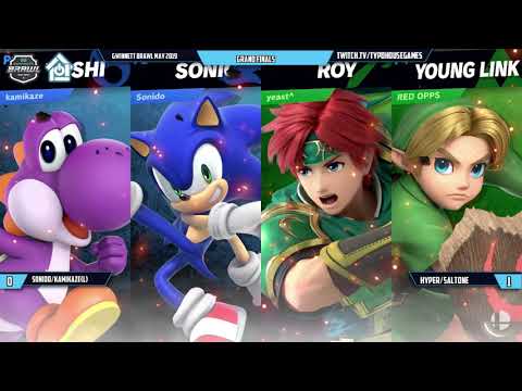 Gwinnett Brawl May 2019 - Sonido/Kamikaze(L) VS Hyper/SaltOne - Doubles Grand Finals
