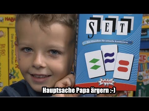 SET (Amigo Spiele) - ab 6 Jahre - Hauptsache den Papa ärgern!