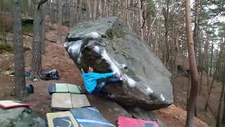 Video thumbnail of Stěhovák z BG, 8A. Vysoký Vrch