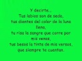 Es por ti - Cómplices lyrics