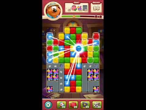 Toon Blast Level 5653 - NO BOOSTERS 🐻🐺🐱 | SKILLGAMING ✔️