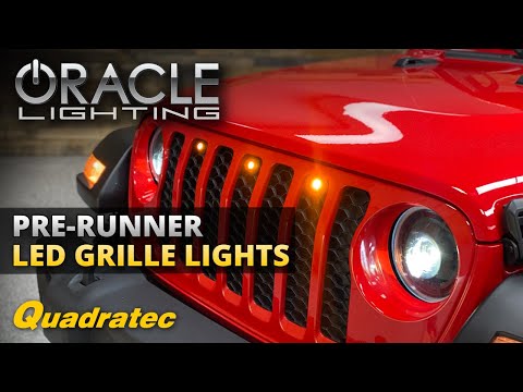 Oracle Lighting Pre-Runner Style LED Grille Light Kit for Jeep Wrangler JL & Gladiator JT