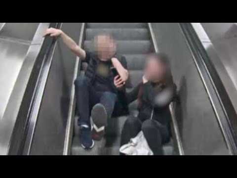 Misstänkta mördarnas flykt efter knivattacken i Västermalmsgallerian