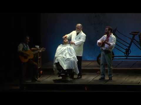 MONI OVADIA: "Il Casellante" di Andrea Camilleri. Nella barberia di Don Amedeo