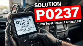 How To Fix P0237 OBD II Error Code - Turbo Boost Sensor A Circuit Low