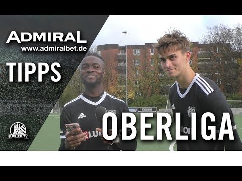 Admiral-Tipps mit Davidson Eden & Nikolas Mallwitz (beide FC Teutonia 05) 15. Spieltag, Oberliga H.