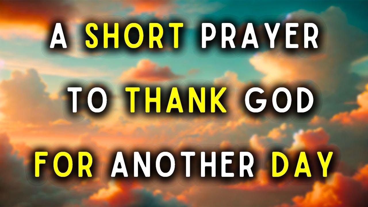 LORD GOD, YOU HAVE CHOSEN TO WAKE ME UP ONCE AGAIN. I DO NOT TAKE THIS FOR GRANTED, LORD, AND I