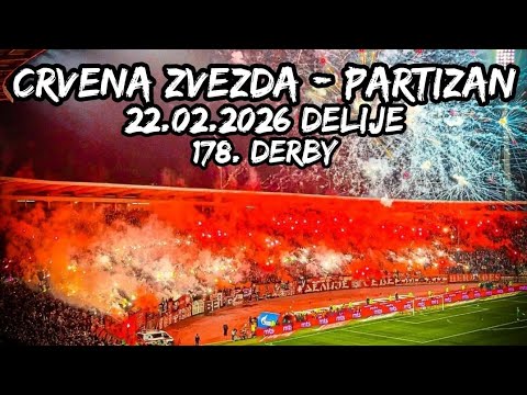 HooltrasTours / Crvena Zvezda - Partizan (22.02.2026) Delije