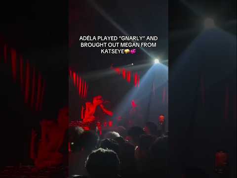 Adela played Gnarly 🔥✨❤🥰#katseye #katseyemegan#gnarly